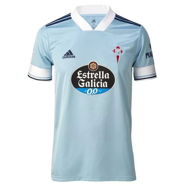 Camiseta Celta de Vigo Replica Primera Ropa 2020/21 Azul